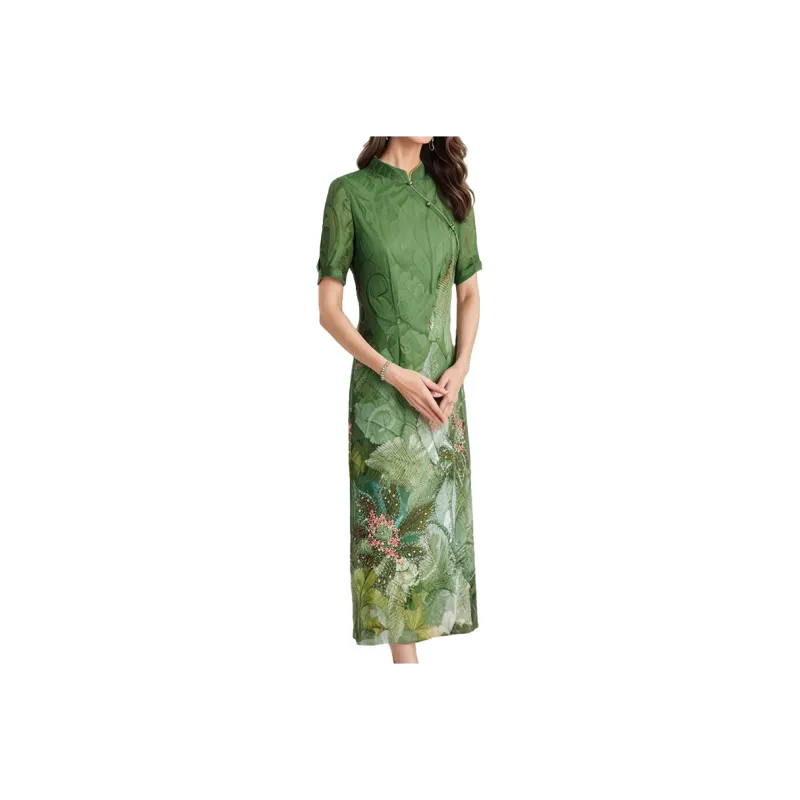 Mapping Short Sleeved Dresses Women's-0