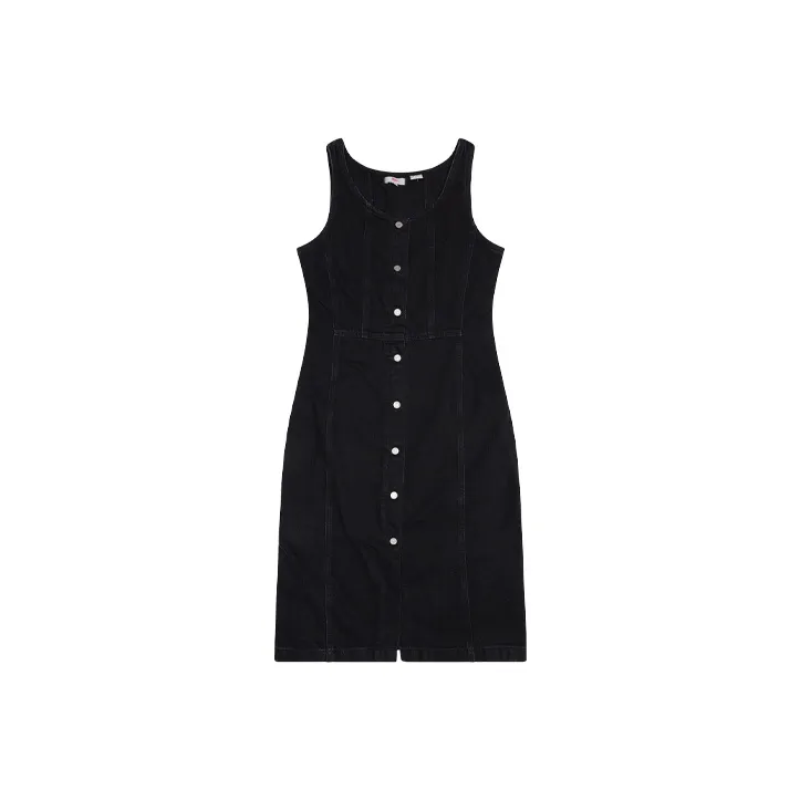 Levis Sleeveless Dresses Women's Black-0