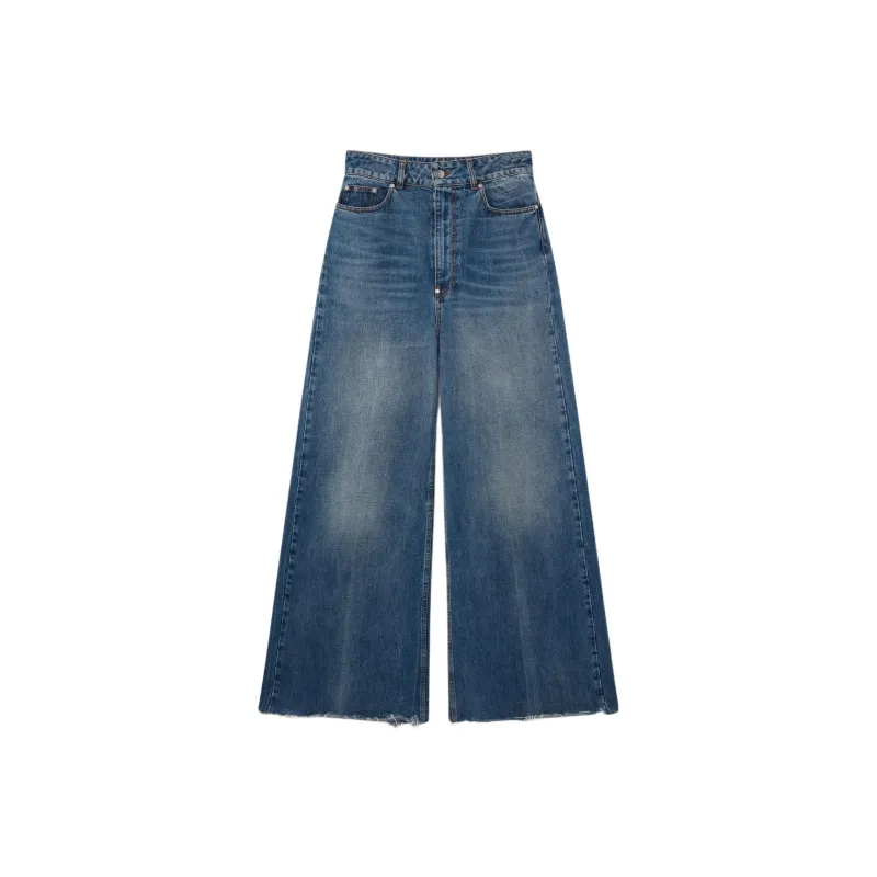 Stella McCartney Vintage Wide Leg Jeans-0