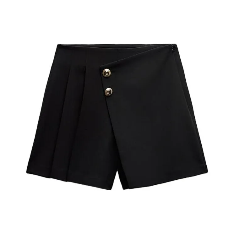 ZARA Casual Shorts Women's Black-0
