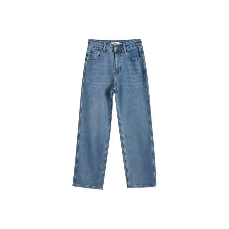 Olrain Jeans Women's Denim Blue-0
