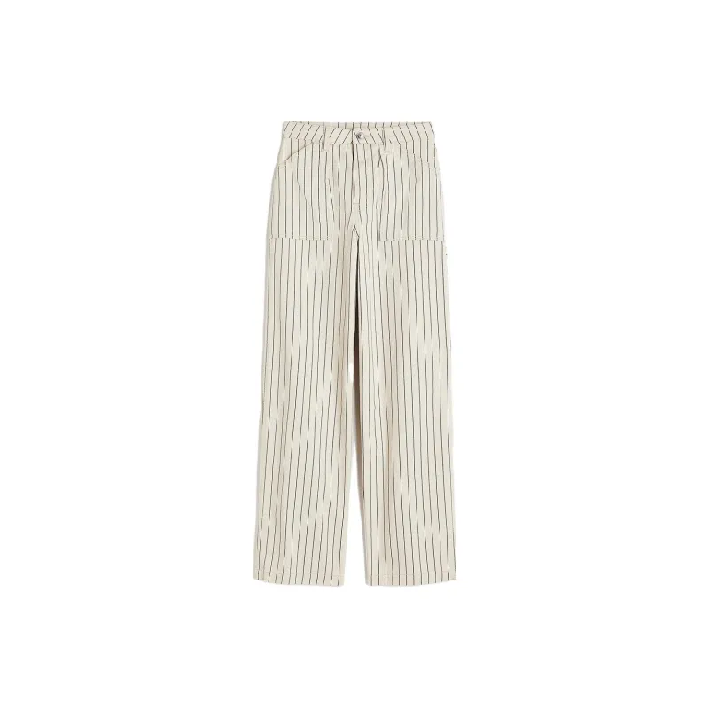 H&M Cargo Pants Women's Light Beige-0