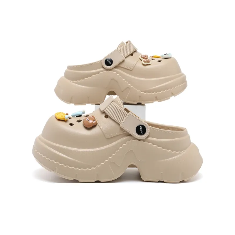 JOSINY Slip on, Clogs Women's Khaki-2