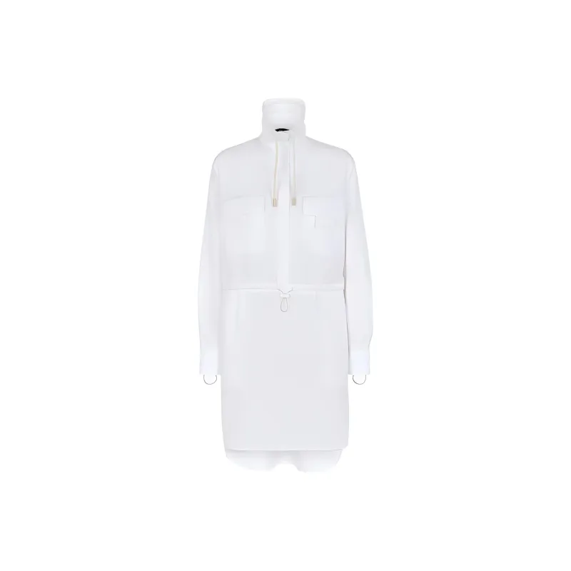 FENDI By Marc Jacobs Cotton Dress White-0