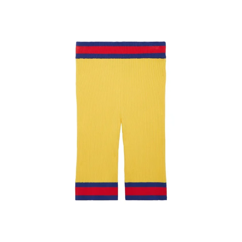 GUCCI SS23 Casual Shorts Women's Yellow-0