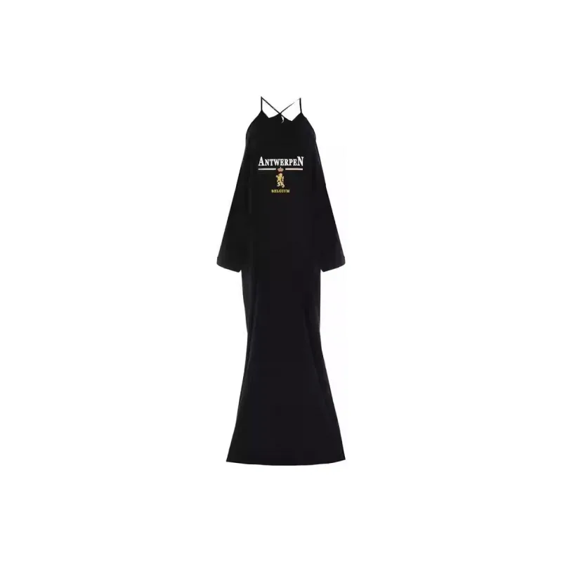 Vetements Slip Dresses Women's Black-0