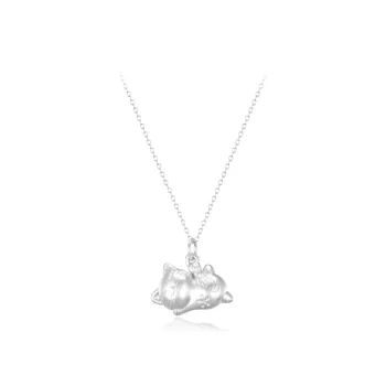 CHINA GOLD Sterling Silver Necklaces Women's