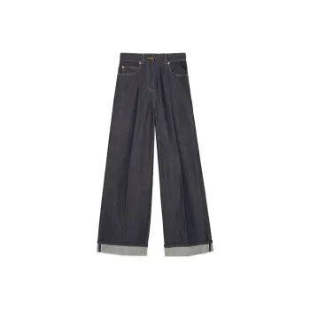 GUCCI Horsebit Wide Jeans