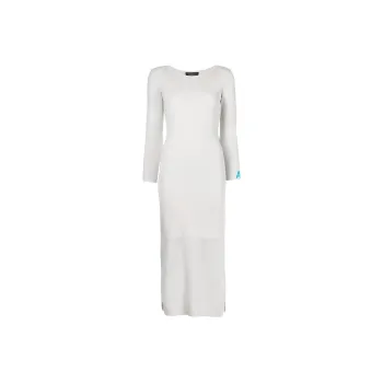 ARMANI EXCHANGEAE Long Sleeved Dress Women's Light Gray