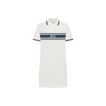 DIOR FW21 Short Sleeved Dress Women's White