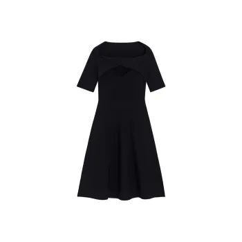 Bebe Short Sleeved Dresses Women's Black