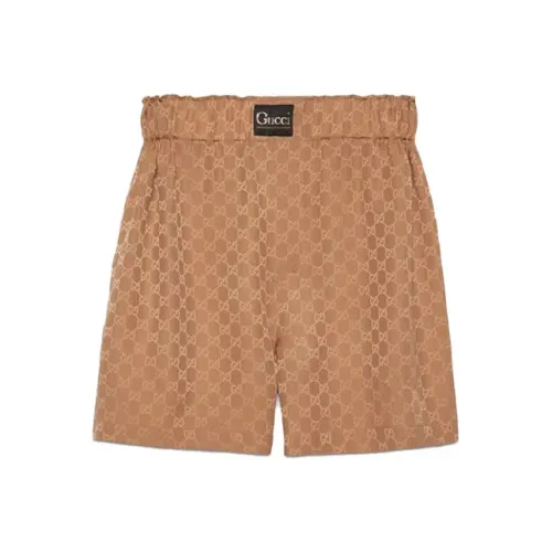 GUCCI Casual Shorts Women's Camel