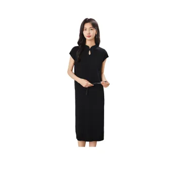 Coonesha Short Sleeved Dresses Women's Black