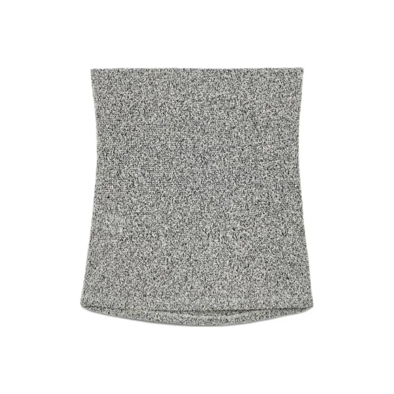 ZARA Strapless Top Women's White/Black-1