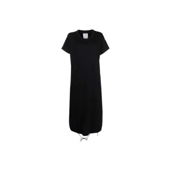 Y 3 Short Sleeved Dresses Women's Black