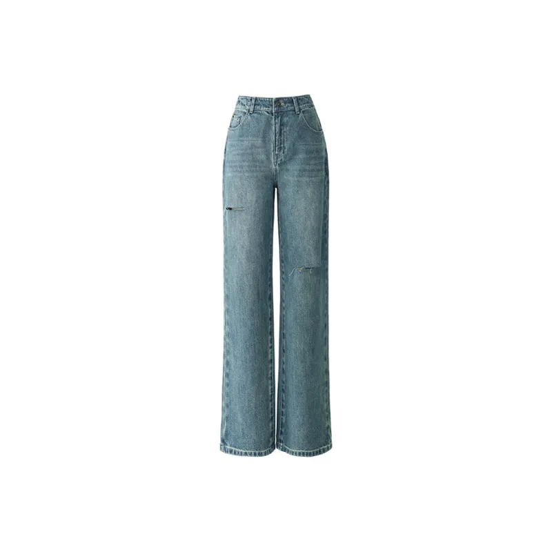 YALIDA Jeans Women's Blue-0