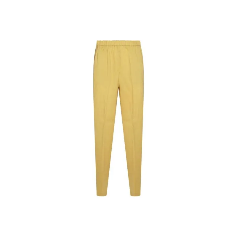 Fabiana Filippi Elasticated Waistband Tapered Leg Trousers-0