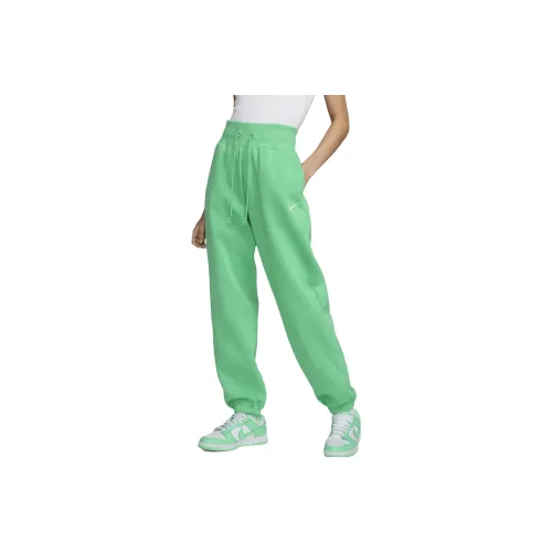 Nike Knitted Sweatpants Women's Light Green