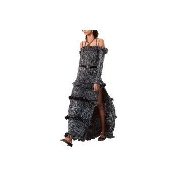 CHANEL SS21 Sleeveless Dress Women's Black White