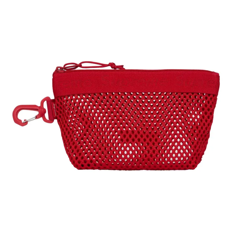 Supreme Polyester Clutch Mini Unisex Red-1