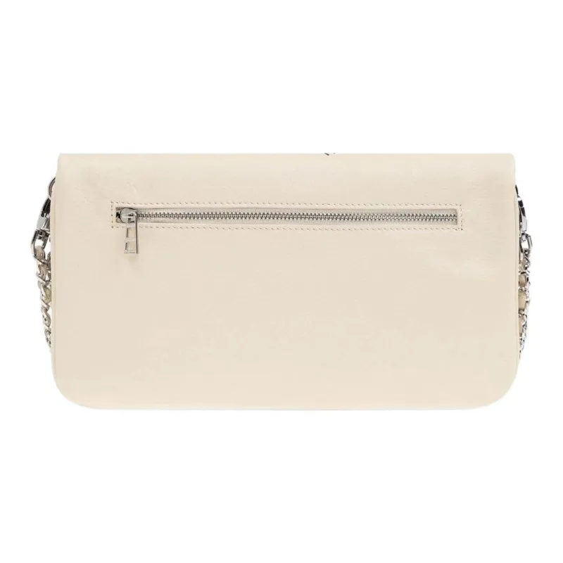 Zadig & Voltaire Cow Leather Crossbody Bag Women's Beige-2