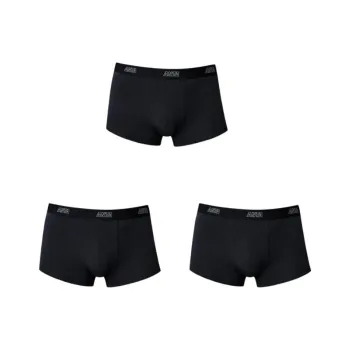 Anta Life Collection Underpants Men's 3 Pack Basic Black