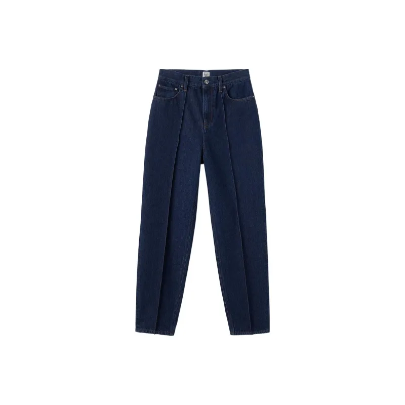 TOTEME High waist Cropped Jeans-0