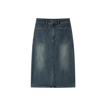 SEM/R Denim Long Skirts Women's