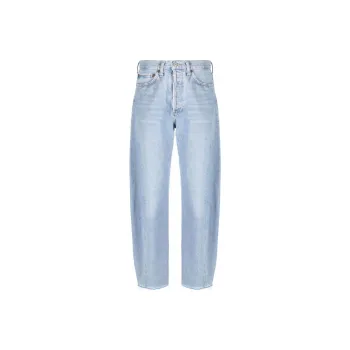 AGOLDE High Waisted Wide Leg Jeans