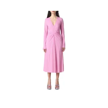 Rotate Long-Sleeved Dresses Women's Pink