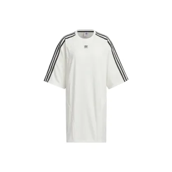 Adidas Originals Oversized TeeTEE DRESS Short-Sleeved Dresses Women's White