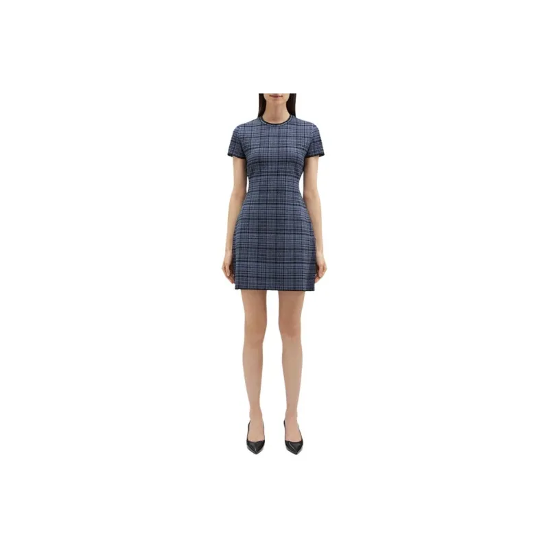 THEORY Short Sleeved Dresses Women's-0