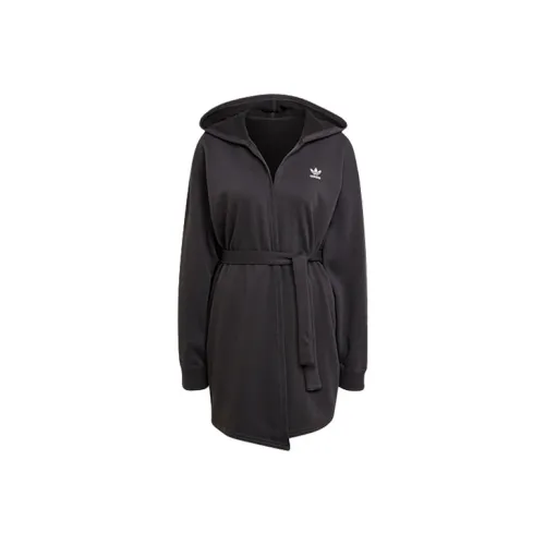 Adidas Originals Long Sleeved Dresses Women's Black