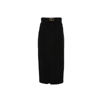 Twinset Denim Belt Skirt
