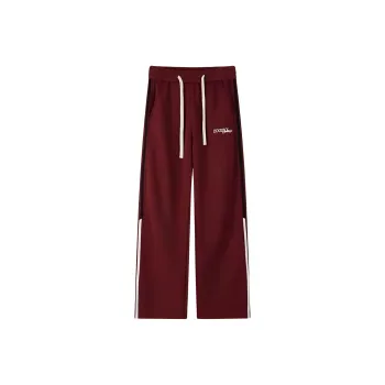 Honey Casual Pants Unisex Angora Red
