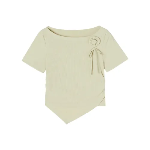 XIANGYING T Shirts Women's Fruit Green