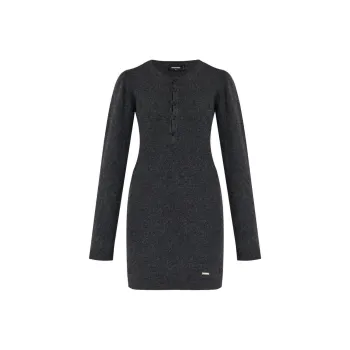 DSQUARED 2 Long Sleeved Knitted Dress