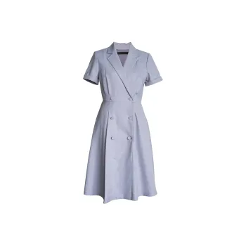 ROEYSHOUSE Short Sleeved Dress Women's Light Purple