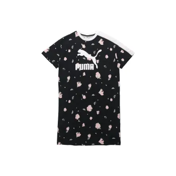 PUMA Short Sleeved Dress Women's Black