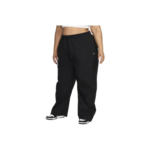 Nike Windrunner Women's High Waisted Woven Open Hem Pants Plus Size