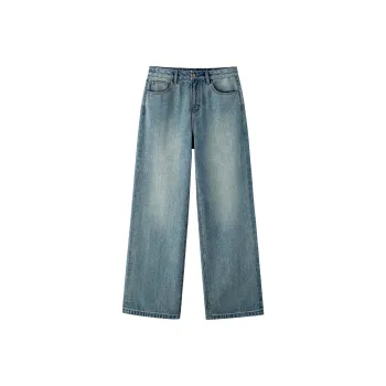 ZHOUMIAO Jeans Women's Blue