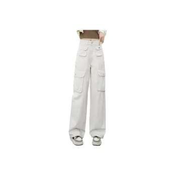 Ya Sheep People Jeans Unisex Sand White