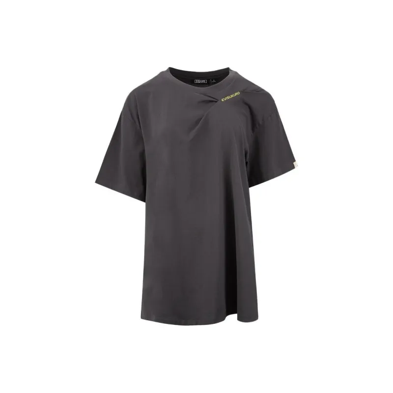 EVISU Short Sleeved Dresses Women's Dark Gray-0