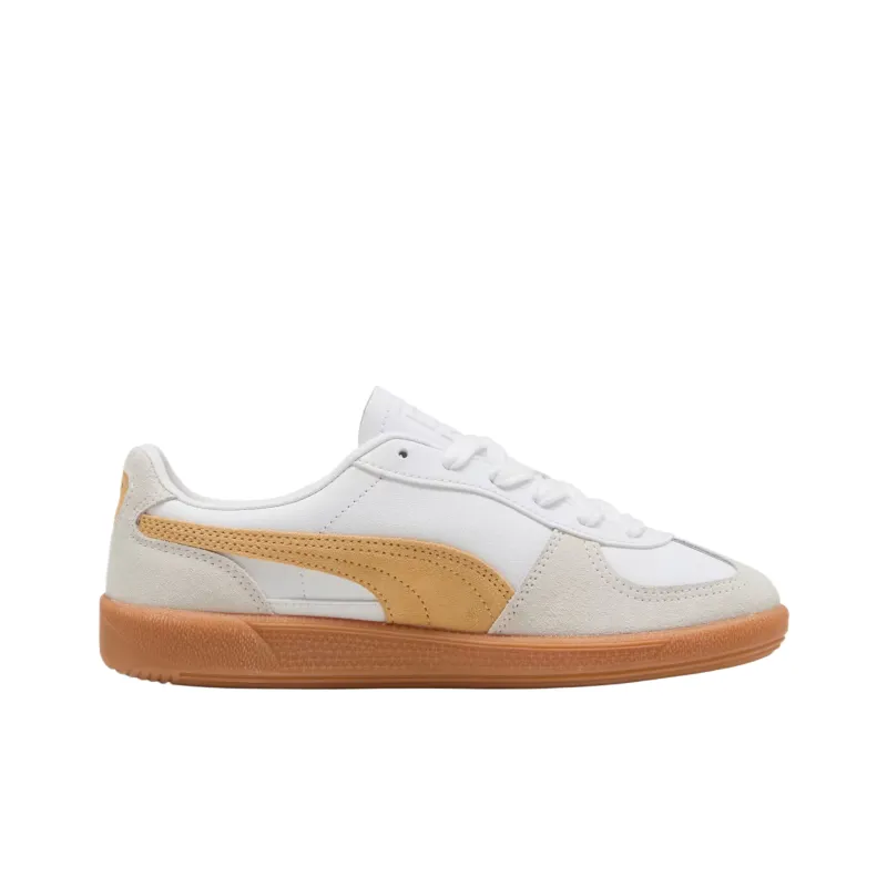 PUMA Palermo Training Shoes Unisex Low Top Gray, Yellow-1