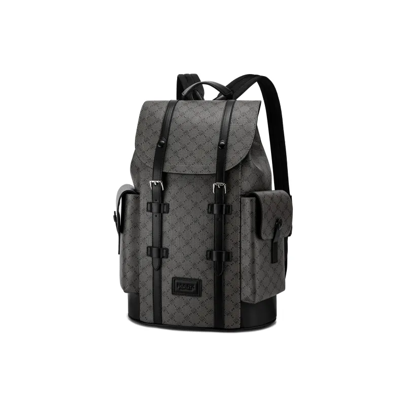 FAIRWHALE PVC Backpack Laptop Bag Regular Men's Multicolor-11