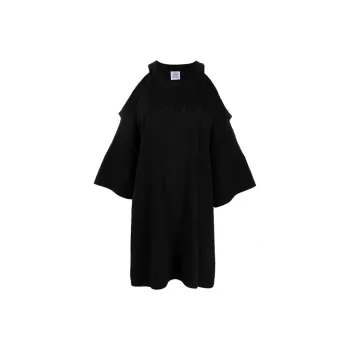 Vetements Long-Sleeved Dresses Women's Black