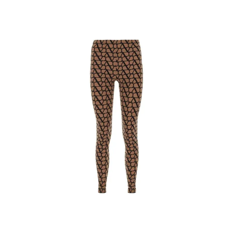 Valentino Leggings Women's Brown-0