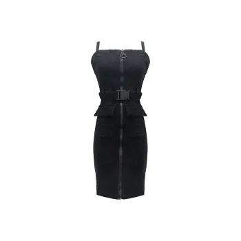 FOREVER 21 Sleeveless Dresses Women's Black