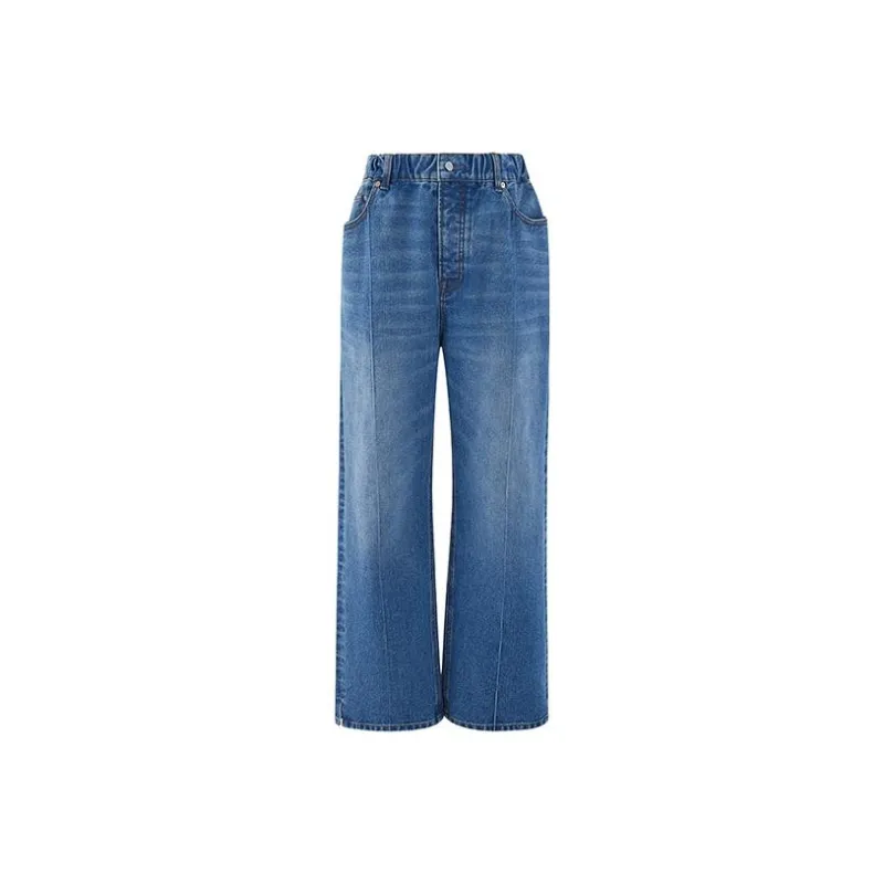 IMMI SS22 Wide Leg Jeans Spring And Summer Women's Blue-0