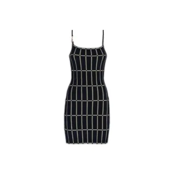 Jacquemus Sleeveless Dresses Women's Blue White